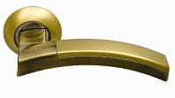 Дверная ручка Archie Sillur мод. 132 S.GOLD/BR (матовое золото/бронза)