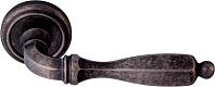 Дверная ручка Melodia мод. Camilla 298V на розетке 50V (античное серебро)