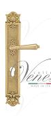 Дверная ручка Venezia на планке PL97 мод. Vignole (полир. латунь) под цилиндр